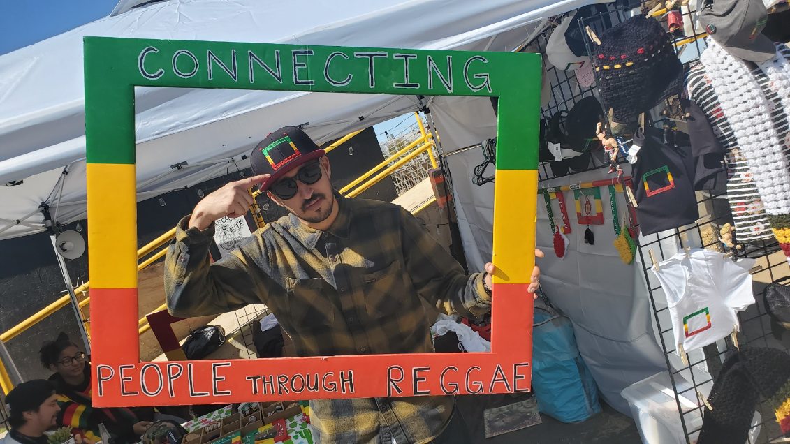 A crowd at a wrestling or music event