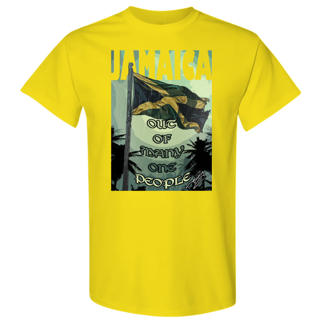 Jamaica Out of Many One People T-Shirt
